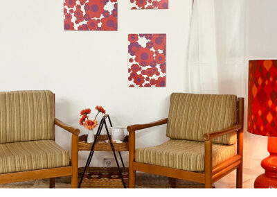 Bühnensetting 60er Jahre