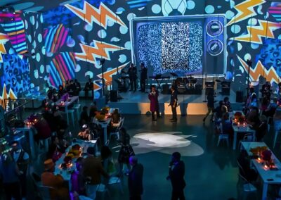 Mit Indoor Videomapping, Decken und Wände einzigartig dekorieren